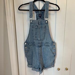 Gap, size M, denim overalls!